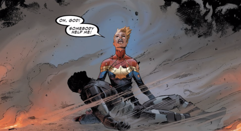 Illustration for article titled Civil War IIÂ Is Ruining Captain Marvel